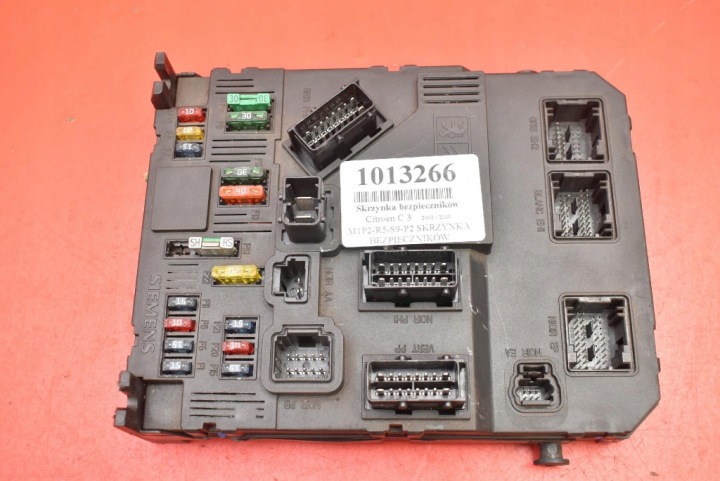 poistková skrinka BSI 9650585680 CITROEN C3 PLURIEL 1 a 1.6 16V 110 KM