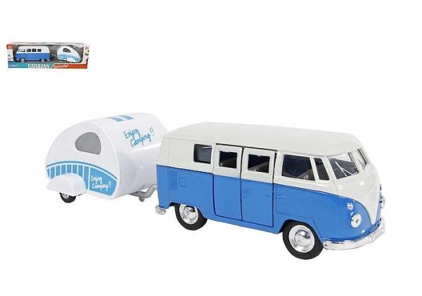 Автобус з причепом 21 см CARAVAN авто автомобіль Volkswagen