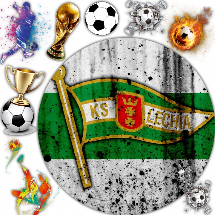 SADA OPLATEK NA DORT POLSKÉ TÝMY + POSTAVY