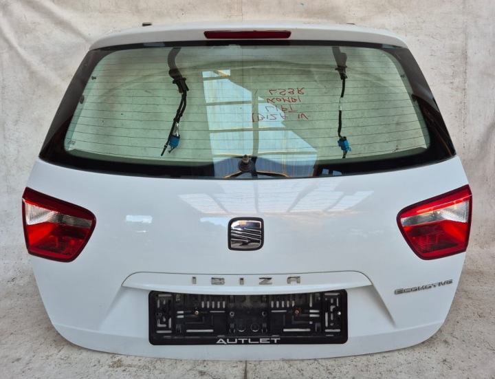 SEAT IBIZA IV 6J KOMBI 09- heckklappe kofferraumdeckel Kofferraum heck hinten komplett LAK.LS9R