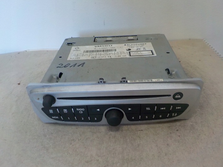 RENAULT MEGANE III SCENIC III RADIO KOD 281159389R