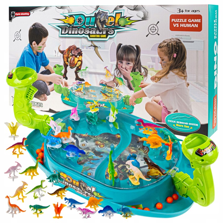 DINOSAURS ARCADE GAME FOR CHILDREN DINO SHOOTER INTERACTIVE TOY