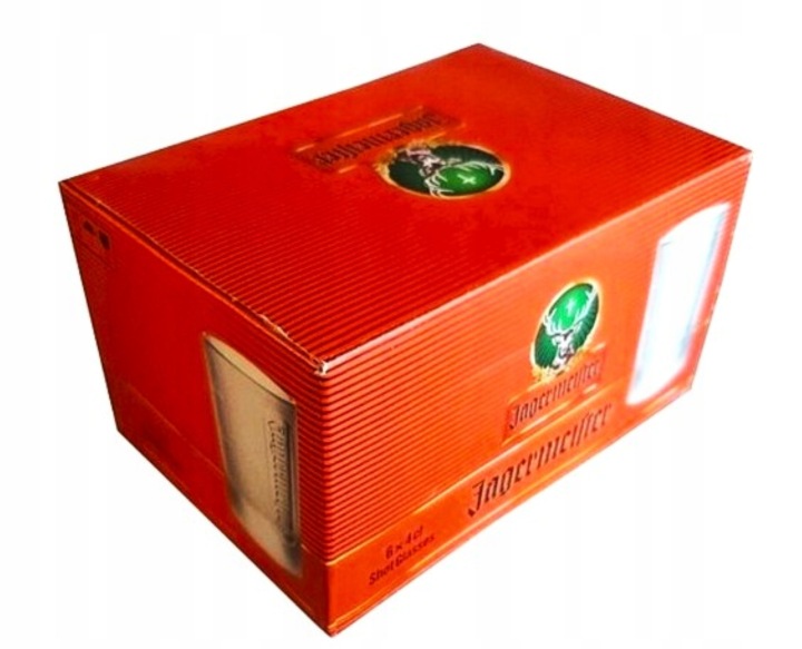 Jagermeister Skleničky Bílé Zmrazené Mrazivé Lovec Unikát Sada 6 Ks 60 ML