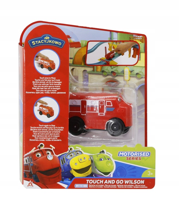 Stacyjkowo. Локомотив Touch&Go Wilson TM Toys