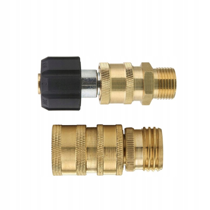 Sada adaptérů pro vysokotlaký čistič 8X, 5000 Psi, M22 3/8 palce, rychlospojka