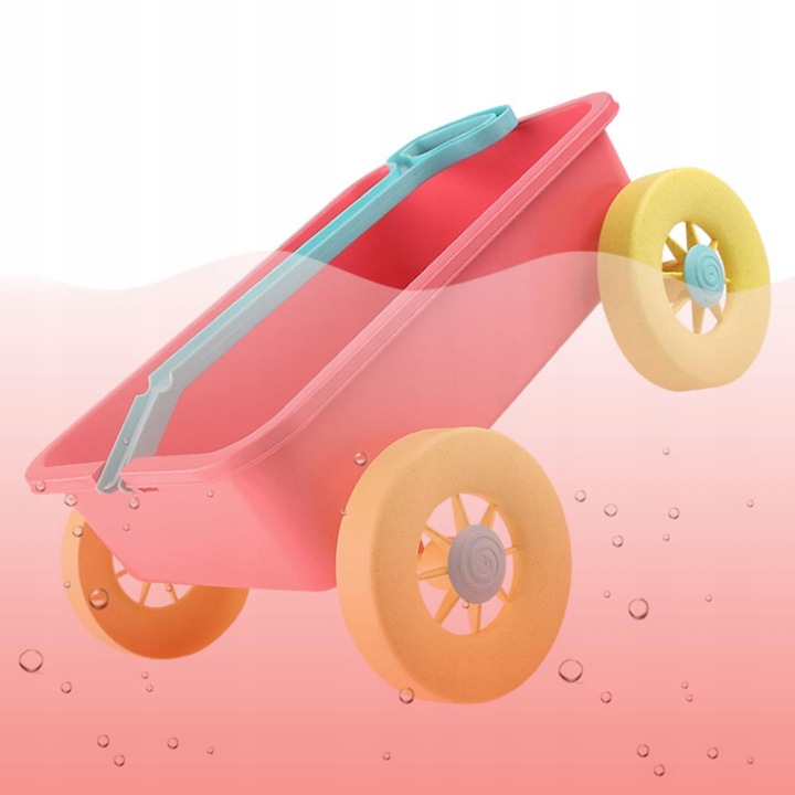 Kid Вагон Toy Beach Game Toy Дітей Вагон Cart Pull Car Toy Summer Sand — фото 4
