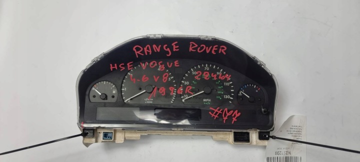 Instruments tachymètre compte tours Horloge montre tableau bord RANGE ROVER 4.6 V8 1996