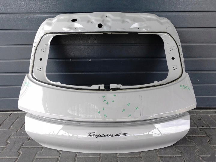 PORSCHE TAYCAN 9J1 9J0 CROSS TURISMO 19- PORTE ARRIÈRE COFFRE HAYON COUVERCLE PORTE COFFRE HAYON ARRIÈRE