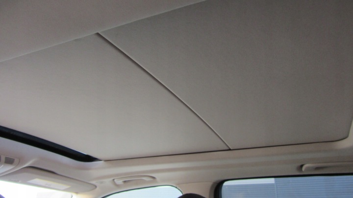 BMW X5 F15 roof upholstery below PANORAME grey OYSTER PANORAMA 51447354739