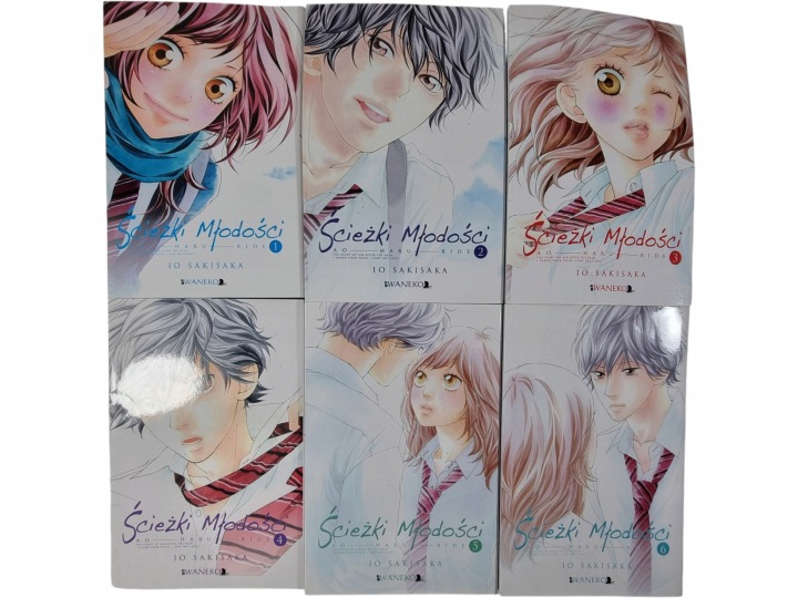 Zdjęcie egzemplarza: Ścieżki Młodości Tomy 1-6 / Manga / Io Sakisaka
