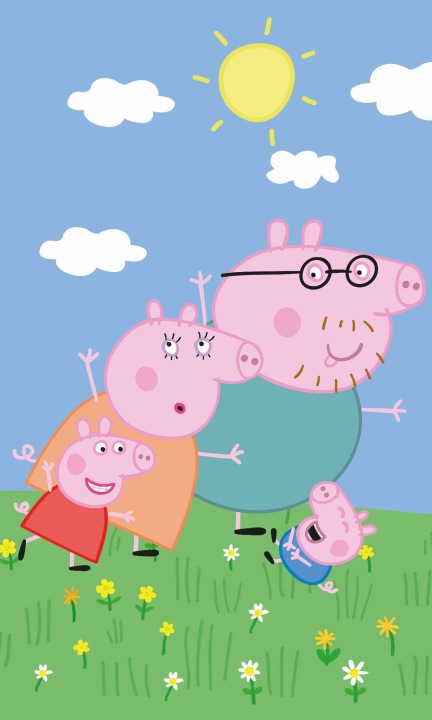Рушник рушничок для рук Свинка PEPPA 30x50 см