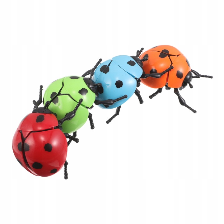 4 шт. Пластиковий Wind Up Beetle Toys для Imaginative Kids Play — фото 5
