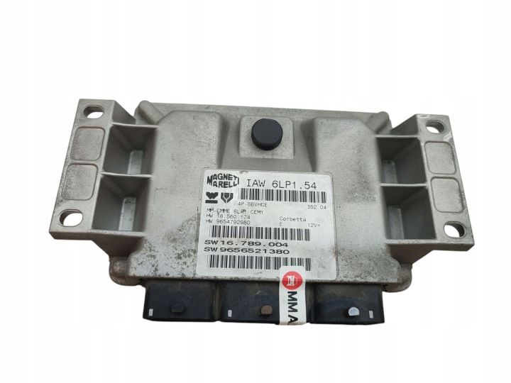 Computer Bedienteil DES MOTORS PEUGEOT 407 2.0 16V 136KM 9656521380 IAW 6LP1.54