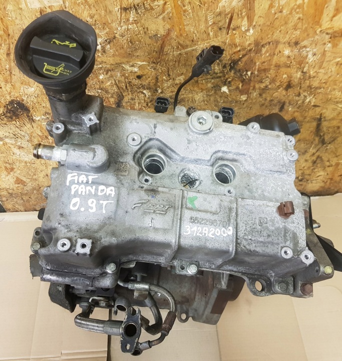 FIAT PANDA 900 0.9T TWINAIR TURBO 2011 engine 312A2000 152 TYS KM