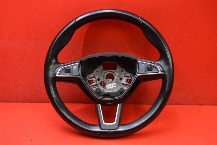 volant cuir MULTIFUNKCYJNA 3V0419091L SKODA OCTAVIA III LIFT 17-20