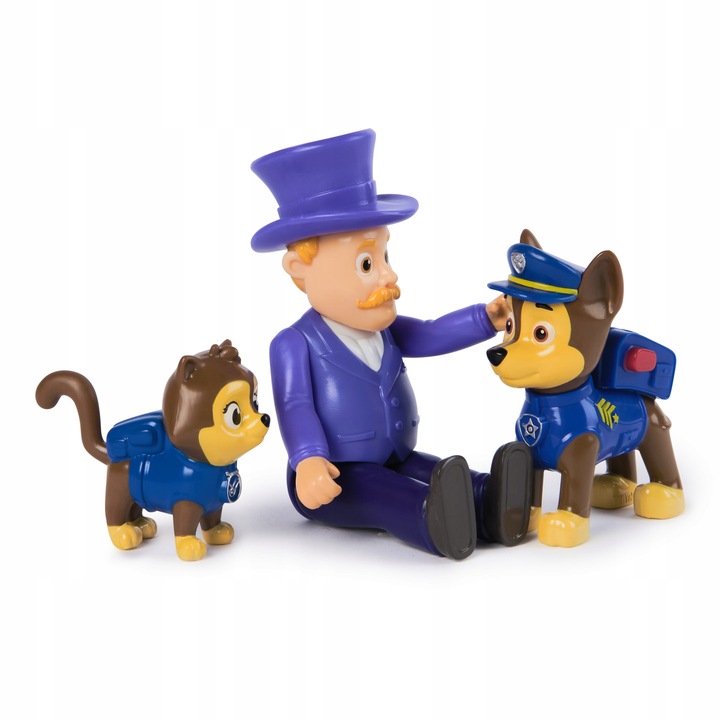 PSI PATROL ZESTAW FIGURKI CHASE BURMISTRZ HUMDINGER I KOTEK CHASE Marka Spin Master