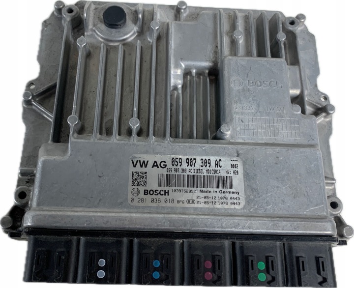 BEDIENTEIL DES MOTORS COMPUTER MODUL AUDI 4K0907401F