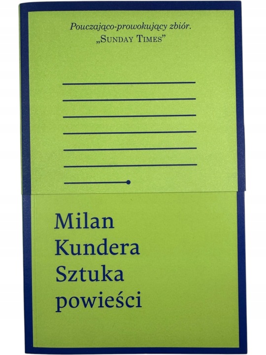 Zdjęcie egzemplarza: Sztuka Powieści / Milan Kundera / książka