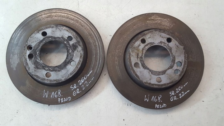 disc brake front Mercedes W168 1,6