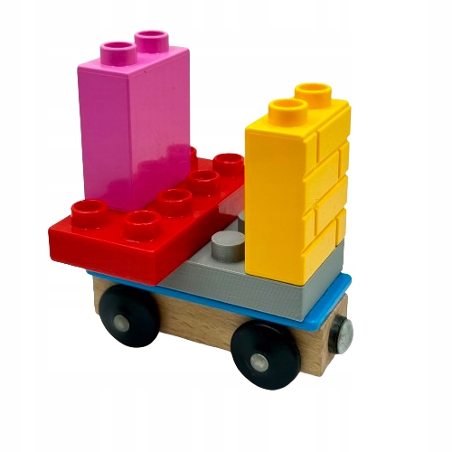 Накладка для Lego DUPLO на вагончик для колекції Ikea Lillabo — фото 3
