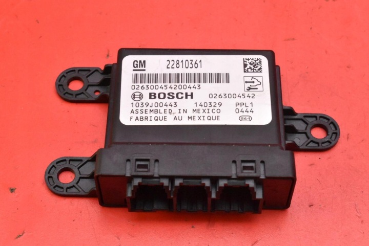 riadiaca jednotka modul parkovania PDC 22810361 0263004542 OPEL ZAFIRA C 12-16