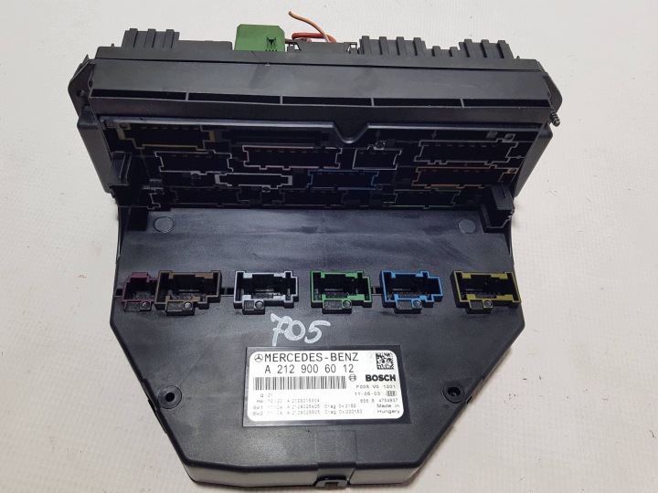 MERCEDES W207 W212 module control unit SAM 2129006012