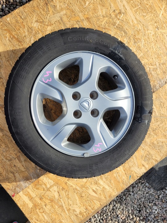 CERCHIO di alluminio DACIA 403006822R 6.0Jx15 4x100 ET40