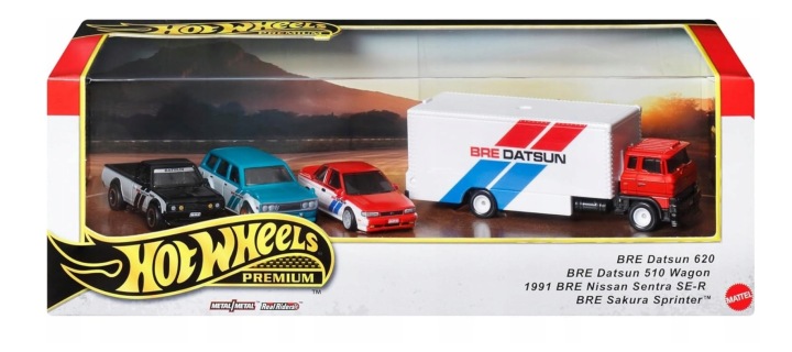 Hot Wheels Преміум Діорама BRE Datsun HRT52