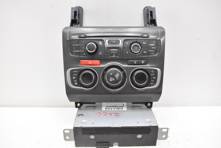 RADIO PANEL CD MP3 BLUETOOTH 9801189780 98040782ZD CITROEN C4 2 II 10-17