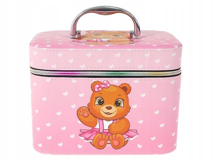 Adar Скринька L з дзеркальцем на блискавці 23x18x15 см