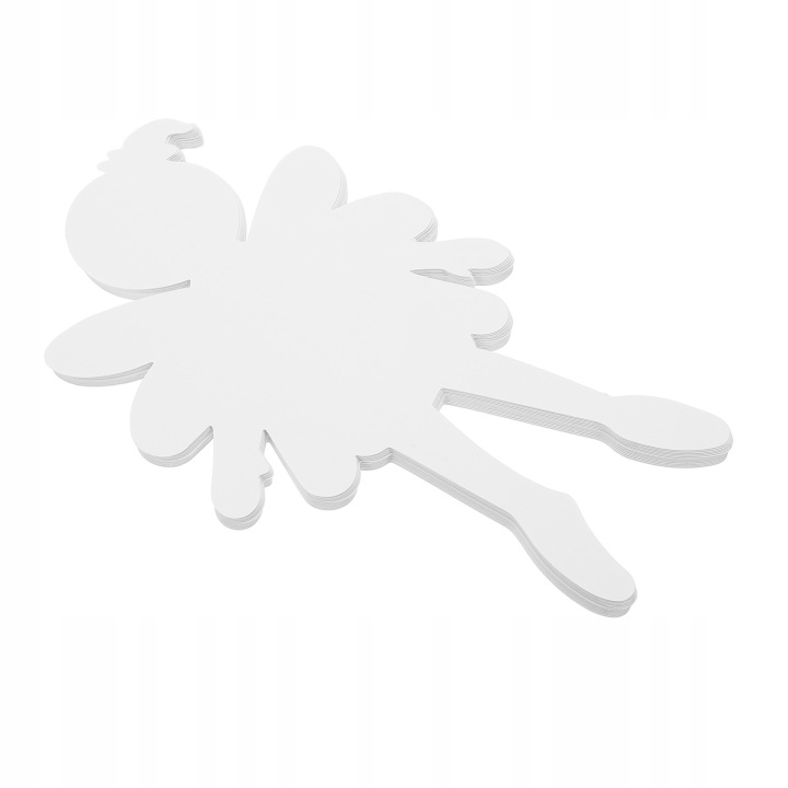20 шт. Blank Fairy Paper Shapes DIY Для розфарбовування Фігурки для декору — фото 8