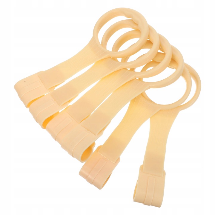 6 шт. Portable Baby Pull Rings Soft Пластиковий Baby Stand Up Aid — фото 4