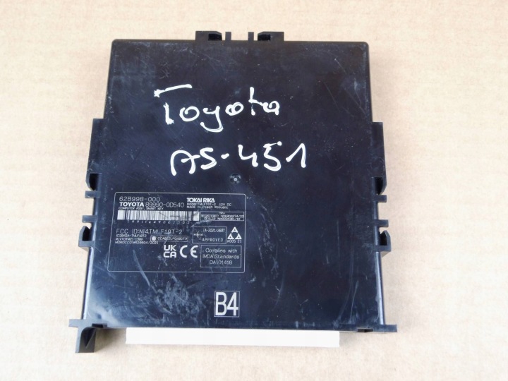Toyota Yaris IV modul Bedienteil 899900D540 89990-0D540