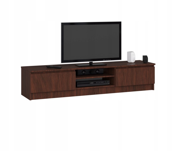 Skříňka Rtv stolek 2D1P 160 cm wenge komoda Akd