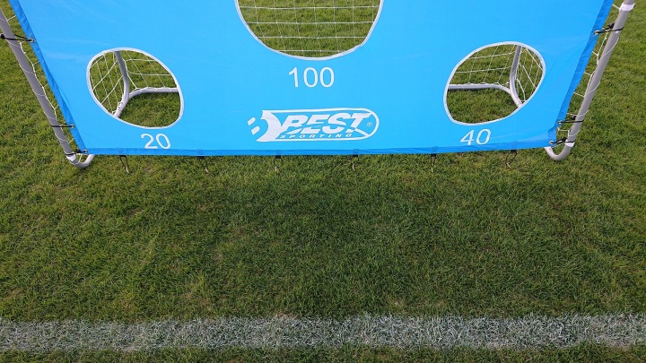 Ворота футбольні BestSporting килимок влучності 240x170 см Стійка — фото 11