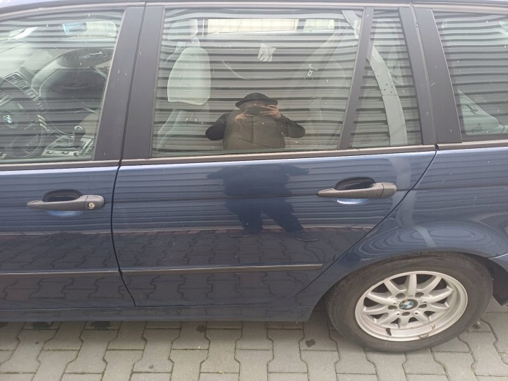 Tür komplet links heck BMW E46 LIFT A07/5 KOMBI