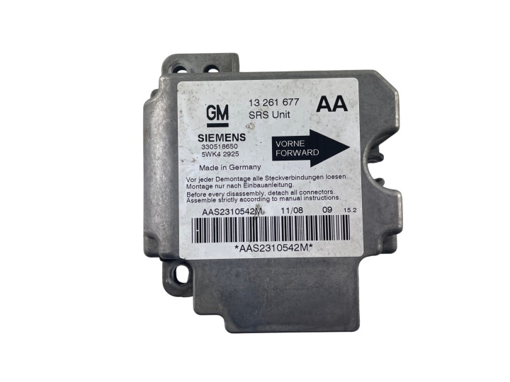 modulo sensor airbag 13261677 5WK4 2925 Opel Astra G