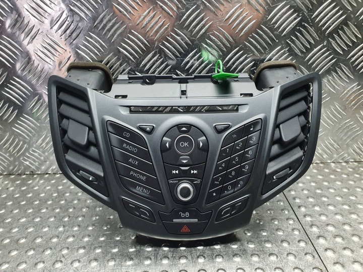 panel ovládání RADIA RÁM KPL C1BT-8K811-PA FORD FIESTA MK7 LIFT