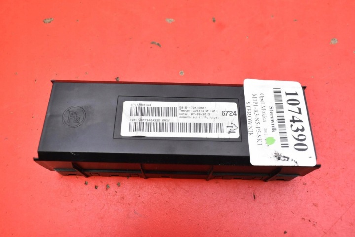riadiaca jednotka modul klimatizácii 13586724 OPEL MOKKA A 1.4 T 140 KM 12-15
