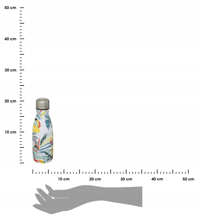BUTELKA STALOWA NA WODĘ PARADISE TERMICZNA 260ML STAL NIERDZEWNA BIDON Marka 5five Simply Smart