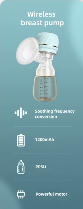 Молоковідсмоктувач бездротовий USB DQ-S028 — фото 8