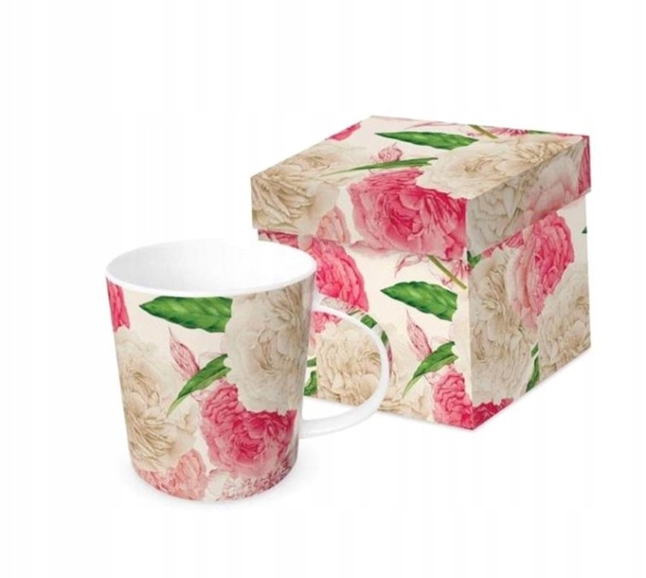 Porcelánový Hrnek Pivoňky 350ML
