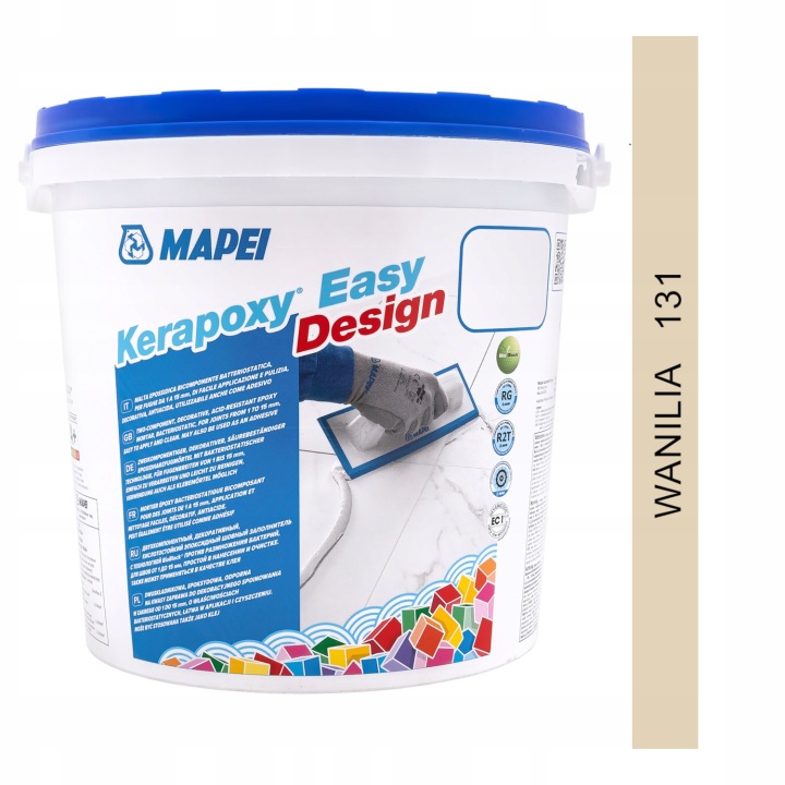 Epoxidová spárovací hmota Mapei Kerapoxy Easy Design 3 kg barva 131 vanilka