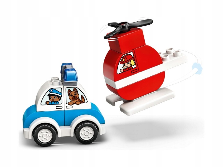 LEGO Duplo 10957 - Гелікоптер пожежний і поліцейська машина — фото 5
