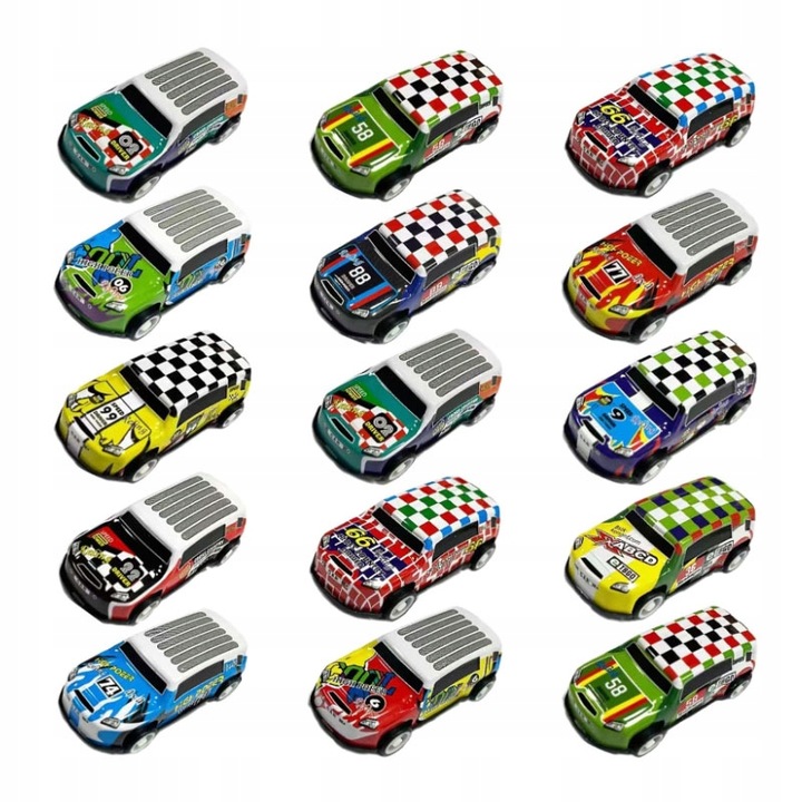 LARGE SET OF RACING CARS RESORAKI METAL CARS + CHEST MAP Vehicle type sets