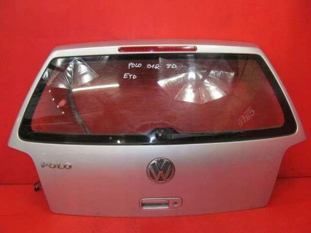 VOLKSWAGEN VW POLO 3 III 6N 6N2 LIFT 99-01 heckklappe kofferraumdeckel Kofferraum heck SREBRNA LA7W