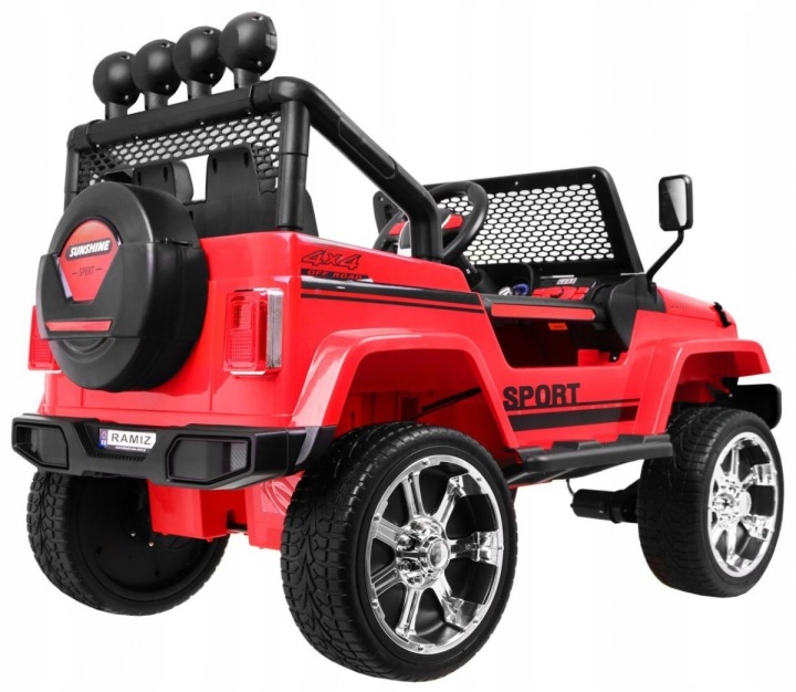 Машинка всюдихідна Раптор Drifter Червоний Пульт Привід 4x4 Відсік Вільний — фото 7