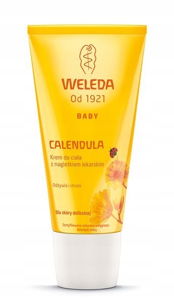 Weleda Calendula Крем для тіла Для немовлят з Календулою Лікарським 75 мл — фото 2