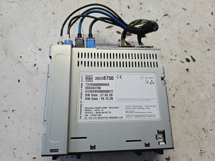 OPEL ASTRA K LIFT STACJA modulo RADIA navigazione SILVERBOX 39238750