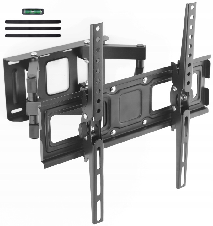 UCHWYT NA TELEWIZOR OBROTOWY REGULOWANY WIESZAK TV UNIWERSALNY 60KG 25-70''